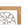 Figura Decorativa Flor Plateado Metal 21 X 29 X 5 Cm (6 Unidades)