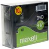 Maxell Dvd+r 10 Uds Slim Case 4,7gb