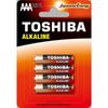 Pack De 4 Pilas Aaa Toshiba Lr03 Eco/ 1.5v/ Alcalinas