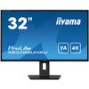 Iiyama Prolite Xb3288uhsu-b5 Pantalla Para Pc 80 Cm (31.5") 3840 X 2160 Pixeles 4k Ultra Hd Lcd Negro