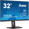 Iiyama Prolite Xub3293uhsn-b5 Pantalla Para Pc 80 Cm (31.5") 3840 X 2160 Pixeles 4k Ultra Hd Lcd Negro