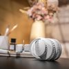 Audio-technica Ath-m20xbt Auriculares Inalámbrico Y Alámbrico Diadema Música Bluetooth Blanco