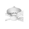 Ventilador De Techo Hunter 24170 Bayport 107 Blanco O Roble Claro / Blanco