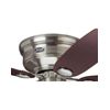 Ventilador De Techo Hunter 24372 Low Profile Arce O Chocolate / Cromo Satinado