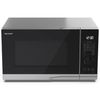 Sharp Yc-pg254ae-s Forno A Microonde Con Grill 900w 10 Livelli Di Potenza Nero