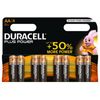 Duracell Plus Power Pila Alcalina Aa Lr6 Blister*8