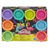 Pack De 8 Botes Plastilina Neon - Juguete Creativo - Play-doh  - 24 Meses+