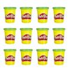 Pack De 12 Botes Verde - Juguete Creativo - Play-doh  - 24 Meses+