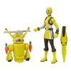 Ranger Amarillo Y Morphin Jax Beastbot - Figura - Power Rangers Beast Morphers - 4 Años+