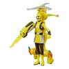 Ranger Amarillo Y Morphin Jax Beastbot - Figura - Power Rangers Beast Morphers - 4 Años+