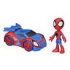 Marvel Spidey And His Amazing Friends - Spidey Con Bólido Arácnido - Figura - Spidey And H