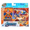 Marvel Avengers Bend And Flex Missions - Thanos Fire Mission - Figura - Avengers  - 4 Años