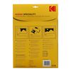 Kodak Bolsas Plastificadoras Recuperables Kd-lma4ret-pk10f - Bolsa Plastificadora Reutilizable A4, 200 Micras, Paquete De 10