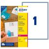 Etiquetas Para Impresora Avery L4610 Blanco 25 Hojas 199,6 X 289,1 Mm (5 Unidades)