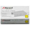 Grapas Rexel 1000 Piezas 26/6 (20 Unidades)