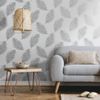 Papel Pintado Fawning Feather Gris Claro Dutch Wallcoverings