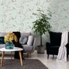 Papel Pintado Phoebe Verde Mint Dutch Wallcoverings