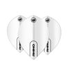 Pluma Winmau Darts Rhino Oval Blanco 6906.101