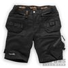Scruffs T55656 Pantalón Corto Para Mujer De Bolsillos Con Funda Trade Flex, Color Negro