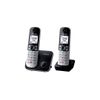 Panasonic Kx-tg6852jtb Teléfono Teléfono Dect Identificador De Llamadas Negro, Gris
