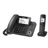 Panasonic Kx-tgf320e Teléfono Teléfono Dect Identificador De Llamadas Negro