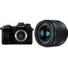 Panasonic Dmc-g9 Black + 25mm F1.7 Asph Black (hh025) (white Box)