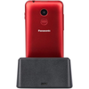 Teléfono Móvil Panasonic Kx-tu155exrn Para Personas Mayores/ Rojo