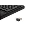 Kensington Pro Fit Ergo Teclado Rf Wireless + Bluetooth Qwerty Inglés Del Reino Unido Negro