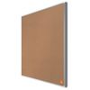 Tablón Anuncios De Corcho Impression Pro 60x45 Cm Marrón Natural Nobo