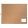 Tablón Anuncios De Corcho Impression Pro 60x45 Cm Marrón Natural Nobo