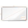 Nobo Pizarra Magnética Panorámica Premium Plus Esmaltada 71x40 Cm Nobo