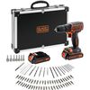 Taladro-atornillador - Batería Li Ion 2x18 V Black + Decker