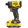 Stanley Atornillador De Impacto Brushless V20 18v 170nm Con 2 Baterías Li-ion 2ah