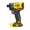 Stanley Atornillador De Impacto Brushless V20 18v 170nm Sin Cargador/batería