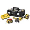 Dewalt Dcg418t2-qw - Mini-amoladora Sin Escobillas Xr Flexvolt 54v/18v