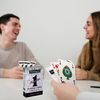 Juego De Mesa Winning Moves Pack De 54 Cartas Plateadas