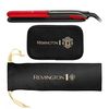 Plancha De Pelo D6755 Manchester United + Rizador Negro Remington