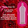 Preservativos Con Estrías Y Efecto Calor Fáciles De Poner, 12 Unidades, Durex