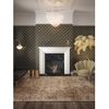 Papel Pintado Palm Palace Negro Y Dorado Dutch Wallcoverings