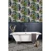 Papel Pintado Passion Flower Blanco Y Verde Dutch Wallcoverings