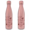 Botella De Agua Disney Princess Color Rosa De 500 Ml