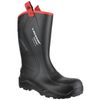 Dunlop - Botas De Agua De Trabajo Seguridad Total Purofort+ Para Chico Hombre (40 Eur) (negro)