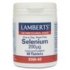 Selenio 200 Μg Lamberts, 60 Tabletas