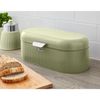 Retro Bin Panera De Mesa Para Guardar Pan, Bollería, Diseño Vintage, Bread Bin, Caja Metal Verde  Swan Swka1014gn