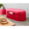 Retro Bin Panera De Mesa Para Guardar Pan, Bollería, Diseño Vintage, Bread Bin, Caja Metal Rojo  Swan Swka1014rn