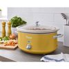 Retro Olla Cocción Lenta, 6,5l, Recipiente Extraíble Antiadherente Cerámica Libre Pfoa, Vintage Amarillo 320w Swan Sf17031yelneu