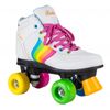 Patines De 4 Ruedas Rainbow Blancos - 38 ( Entrega En 24 Hr) -