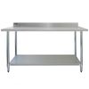 Mesa Para Catering De Acero Inoxidable 1,52m De Ancho