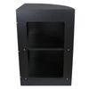 Mostrador Cm60 Negro Para Tienda Y Recepción Sólido Y Elegante 90 X 60 X 60cm