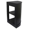 Mostrador Cm60 Negro Para Tienda Y Recepción Sólido Y Elegante 90 X 60 X 60cm